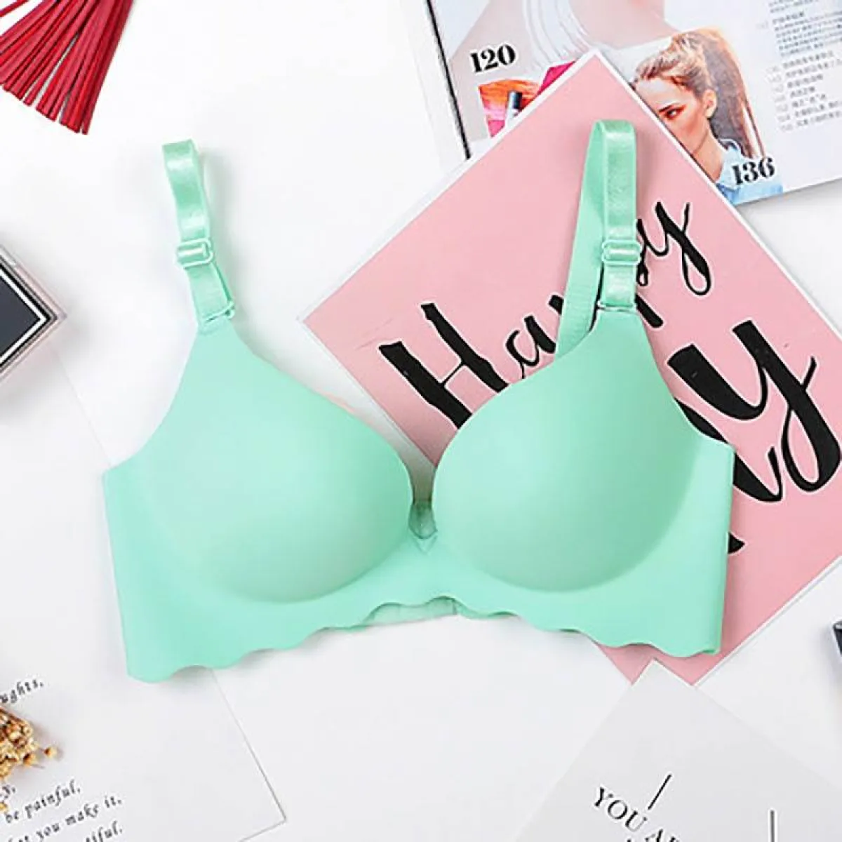 Seamless Push Up Bra - Image 11