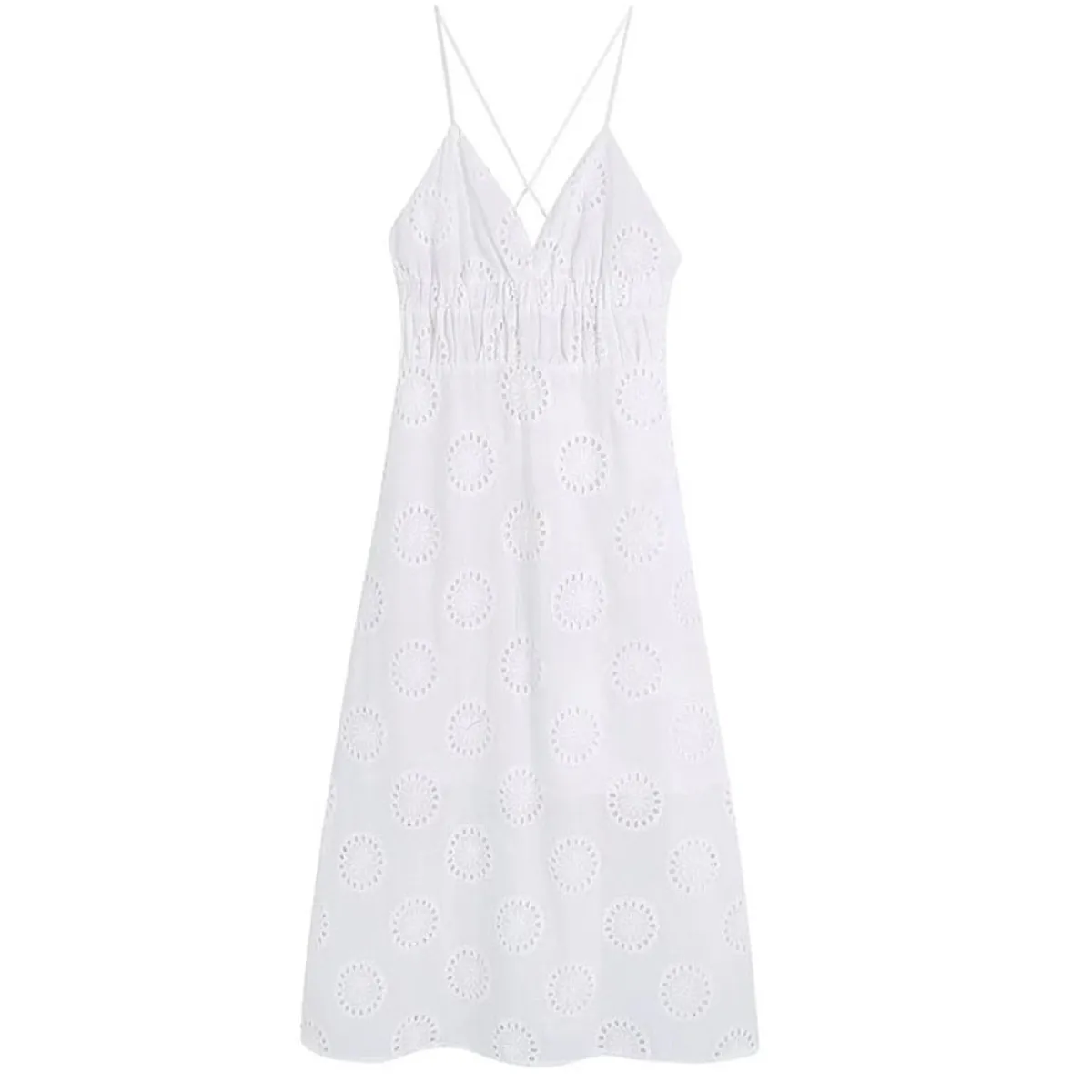 Sexy Backless Lace Dress - Image 5