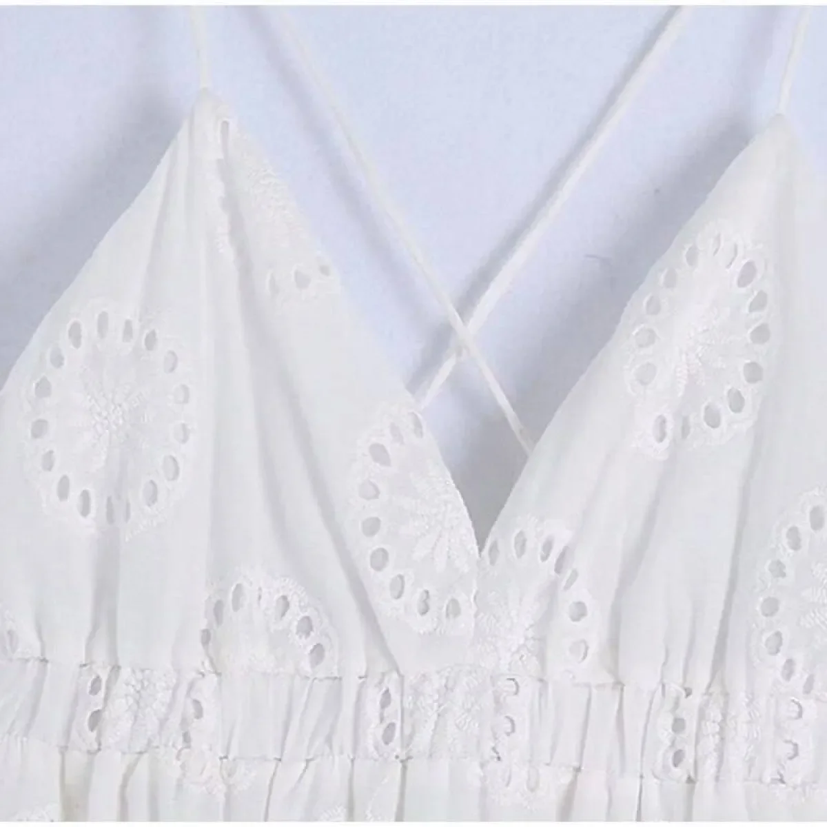 Sexy Backless Lace Dress - Image 6