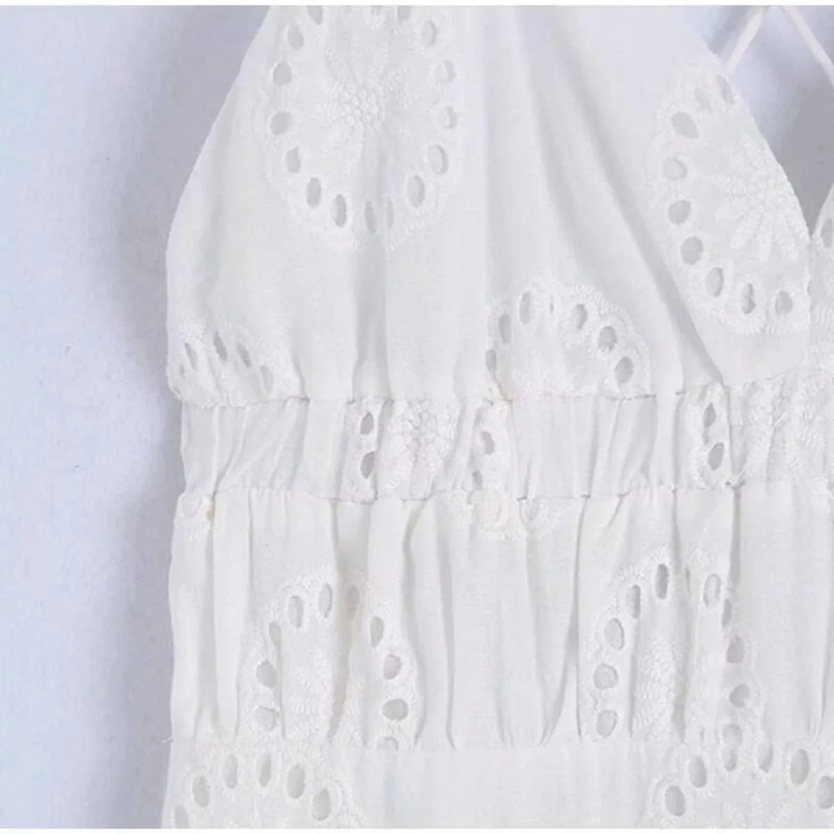 Sexy Backless Lace Dress - Image 7