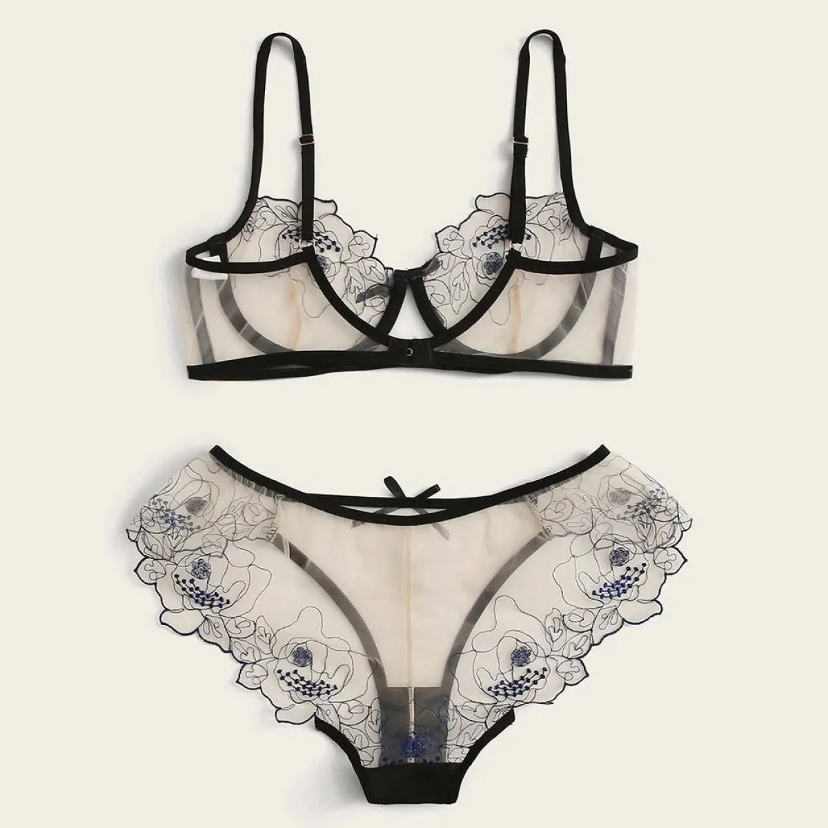 Sexy Transparent Lingerie Set - Image 11