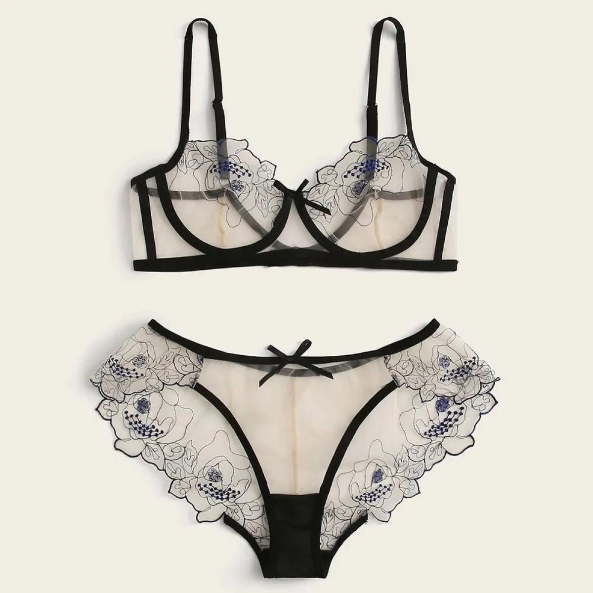 Sexy Transparent Lingerie Set - Image 15