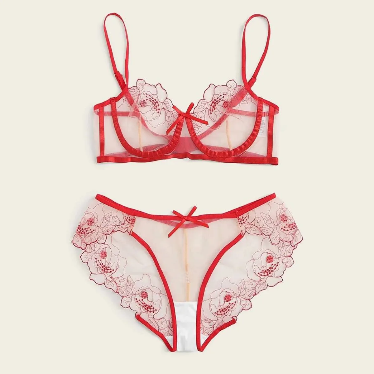 Sexy Transparent Lingerie Set - Image 16