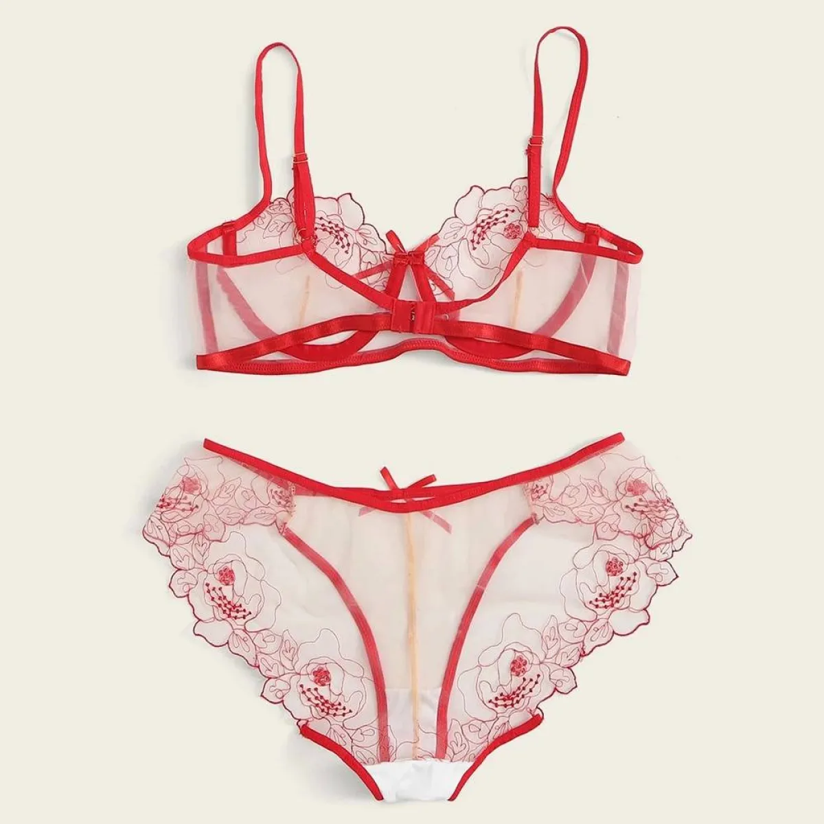 Sexy Transparent Lingerie Set - Image 9