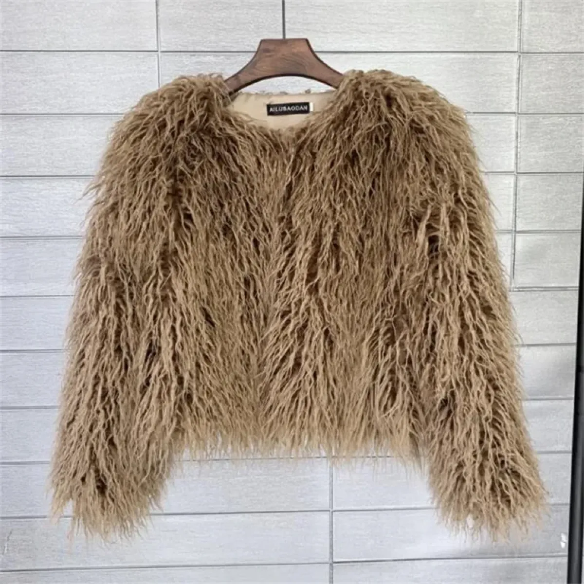 Shaggy Faux Fur Winter Jacket - Image 19