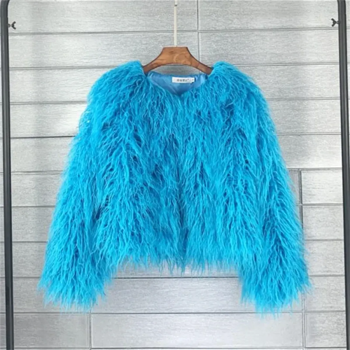 Shaggy Faux Fur Winter Jacket - Image 20