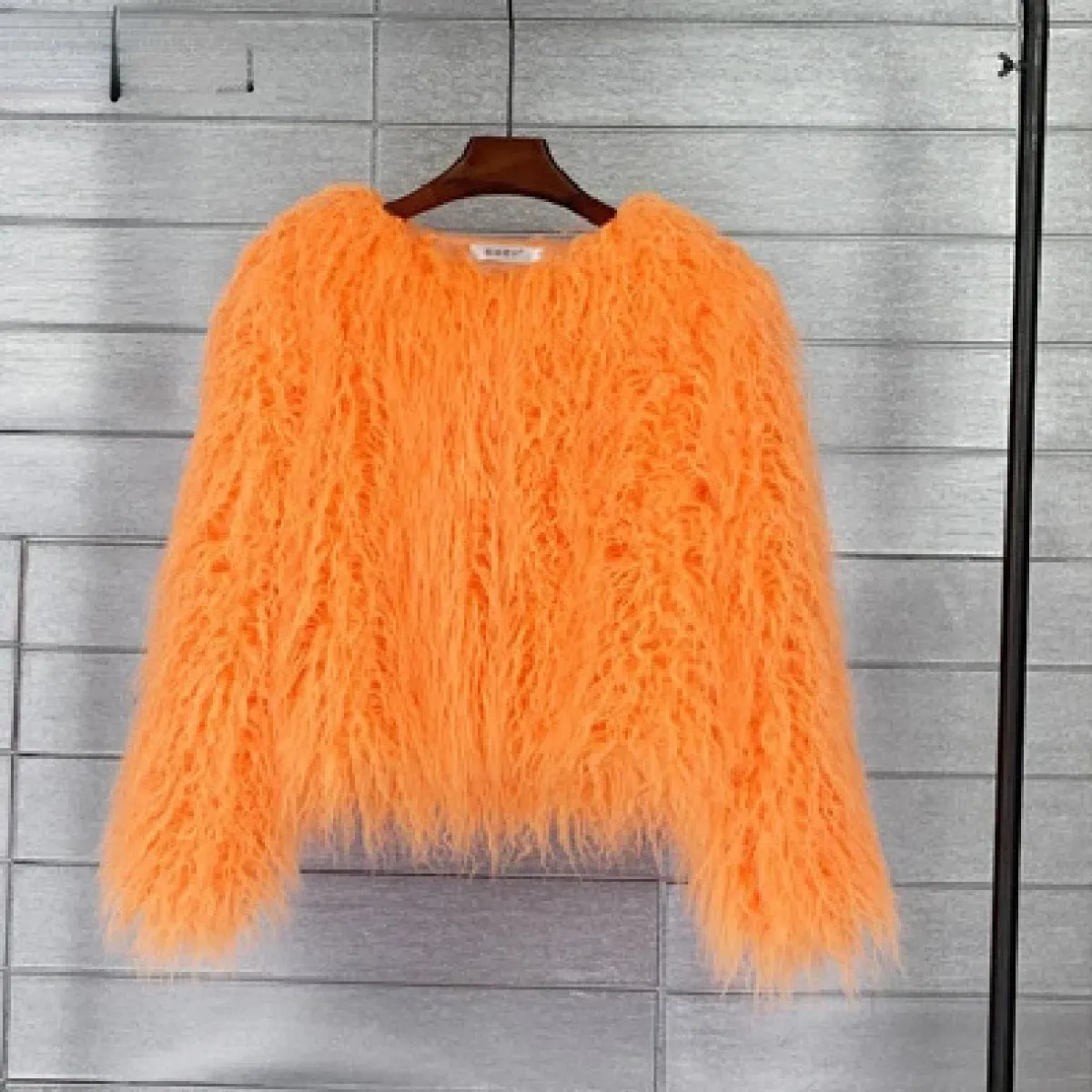 Shaggy Faux Fur Winter Jacket - Image 6
