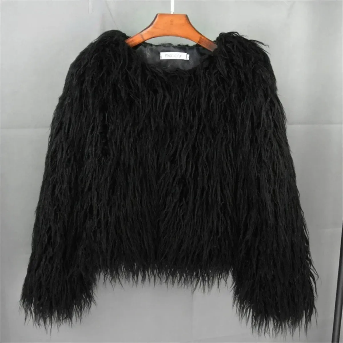 Shaggy Faux Fur Winter Jacket - Image 7