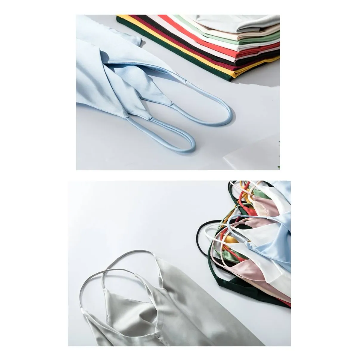 Sleeveless V-Neck Tops - Image 11