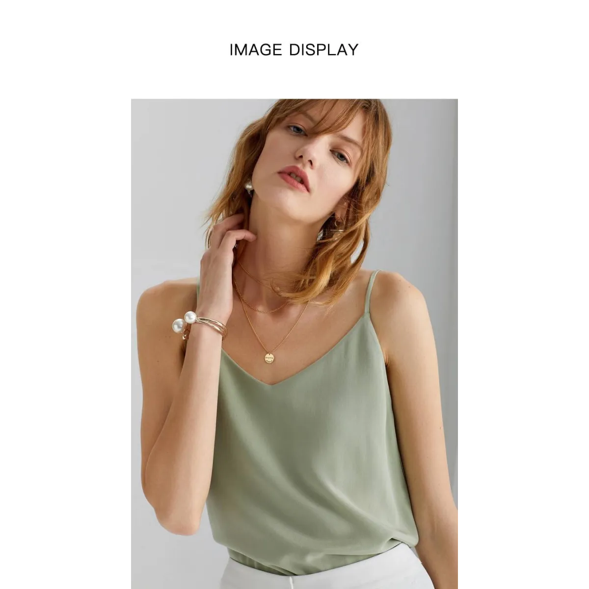 Sleeveless V-Neck Tops - Image 6
