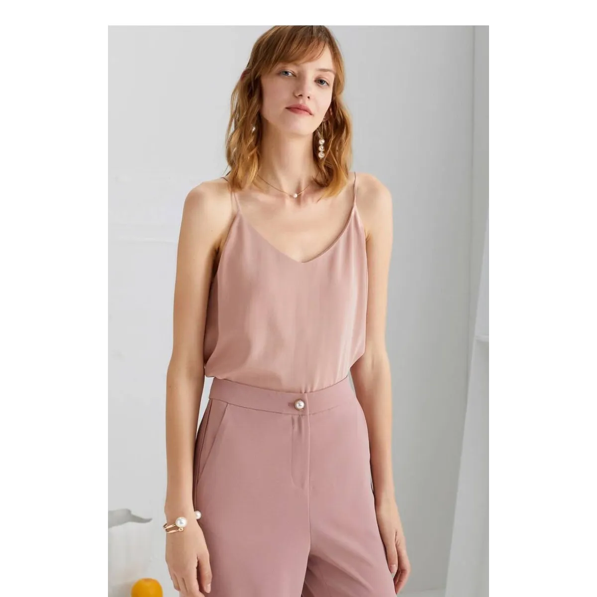 Sleeveless V-Neck Tops - Image 8