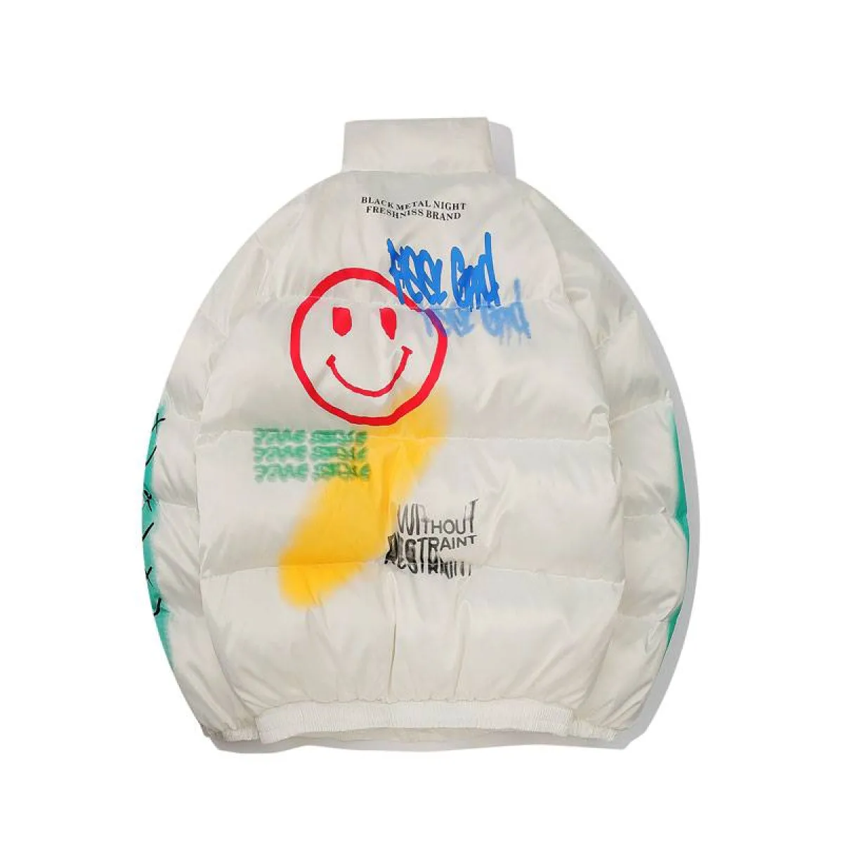 Smiley Face Puffer Jacket - Image 14