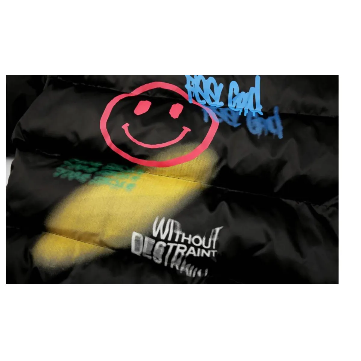 Smiley Face Puffer Jacket - Image 5