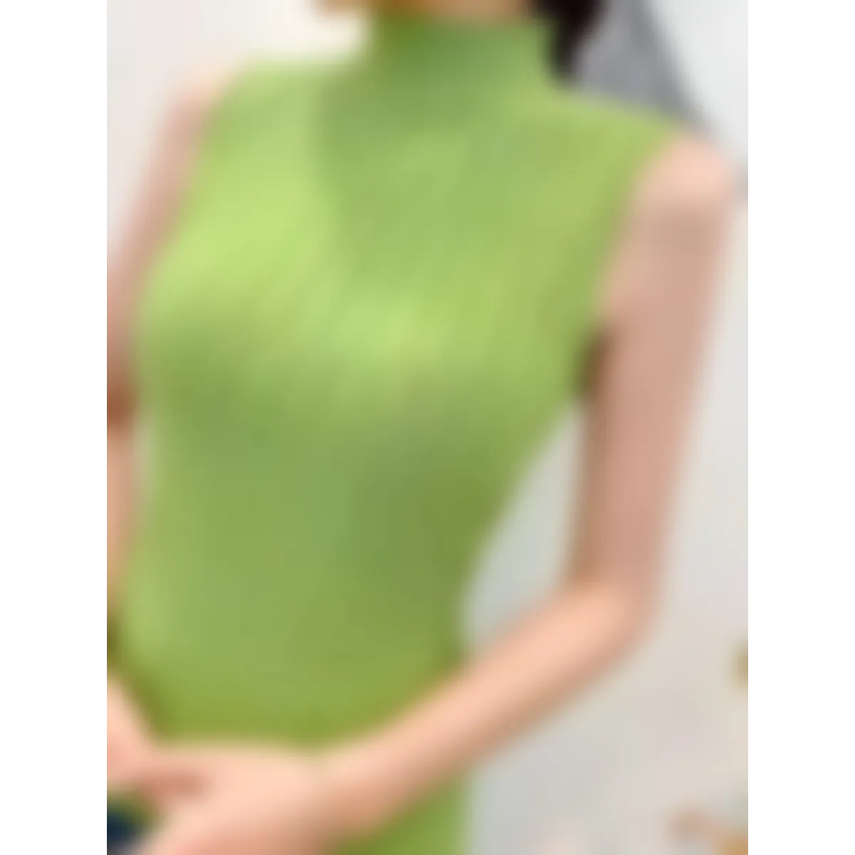 Solid Knitted Vest Tank Tops - Image 10