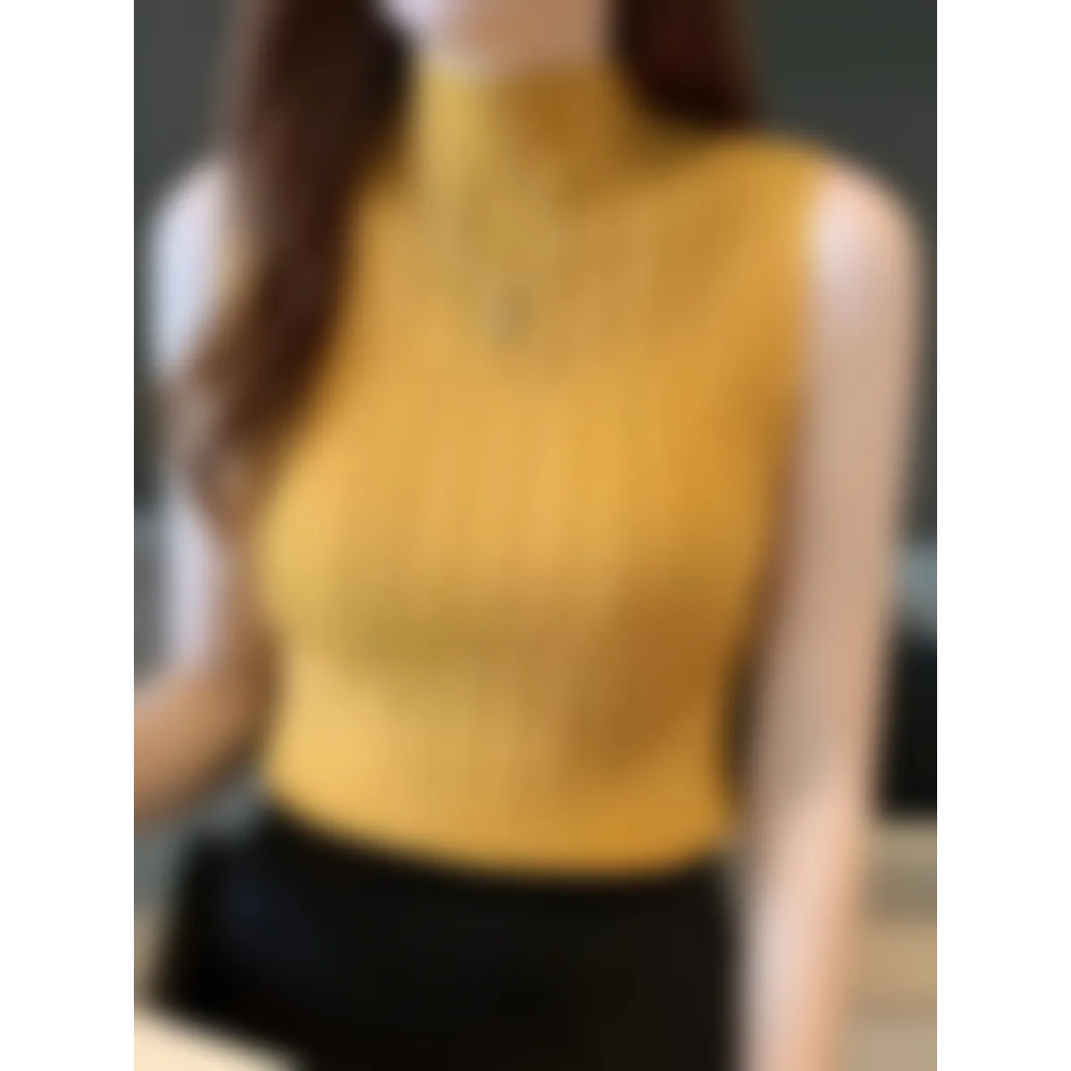 Solid Knitted Vest Tank Tops - Image 14