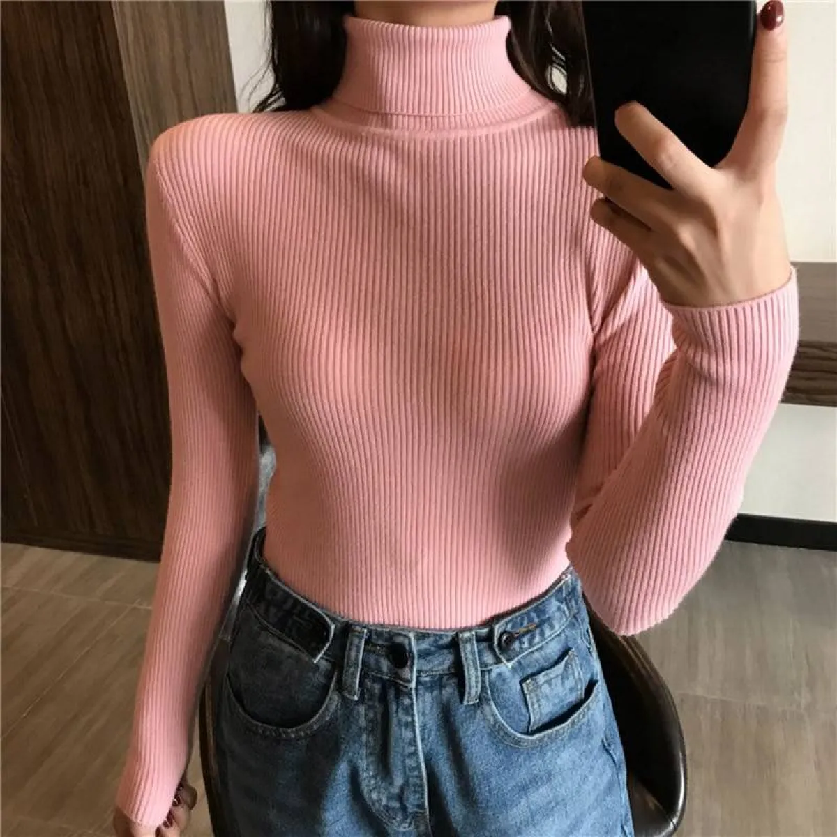 Thick Knitted Sweater - Image 20