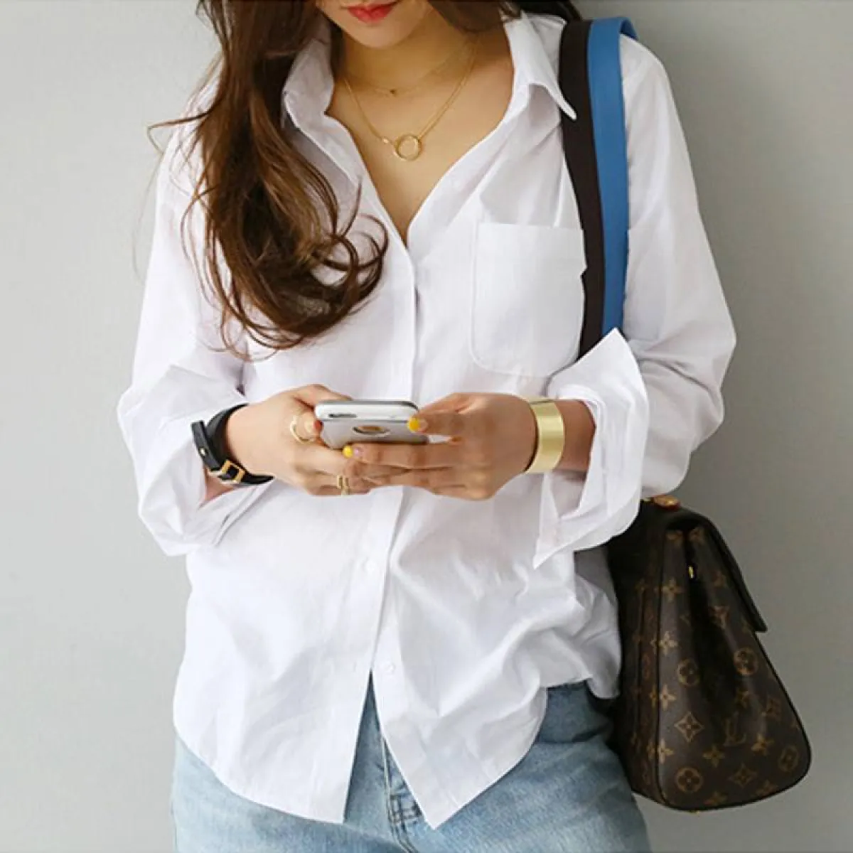 White Summer Blouse - Image 3