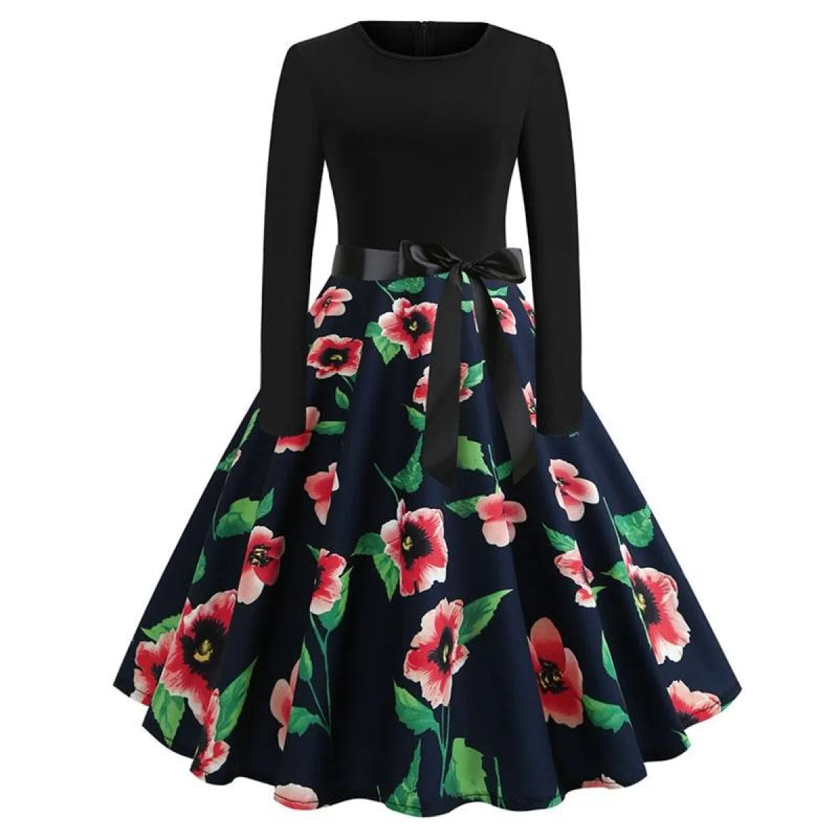 Women's Christmas Styled Swing Dress - Image 13