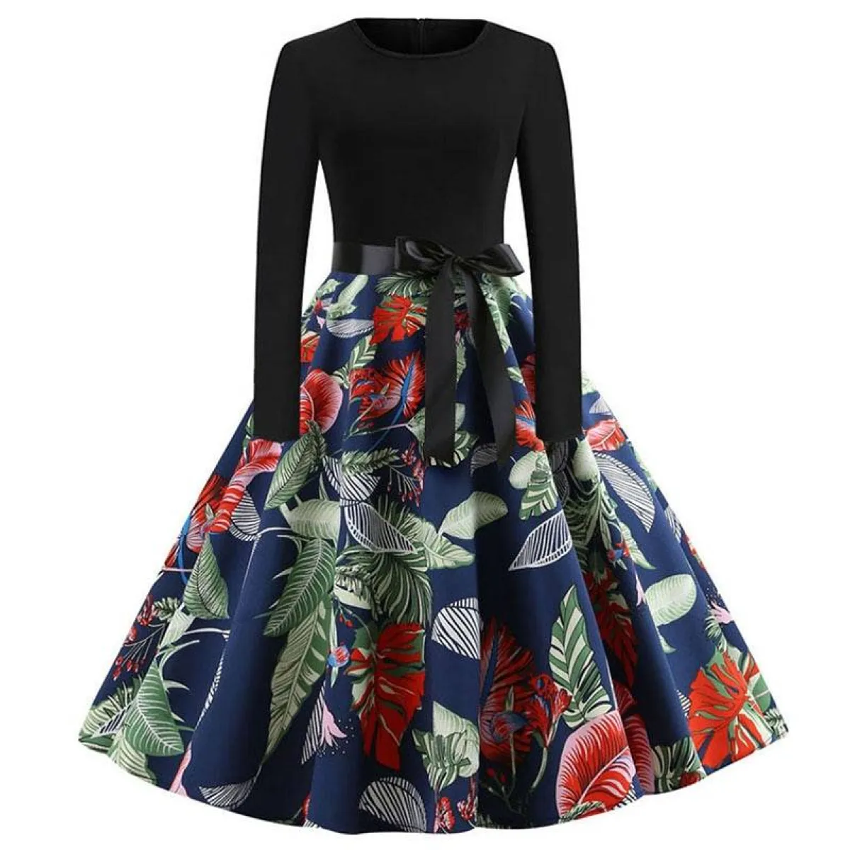 Women's Christmas Styled Swing Dress - Image 14