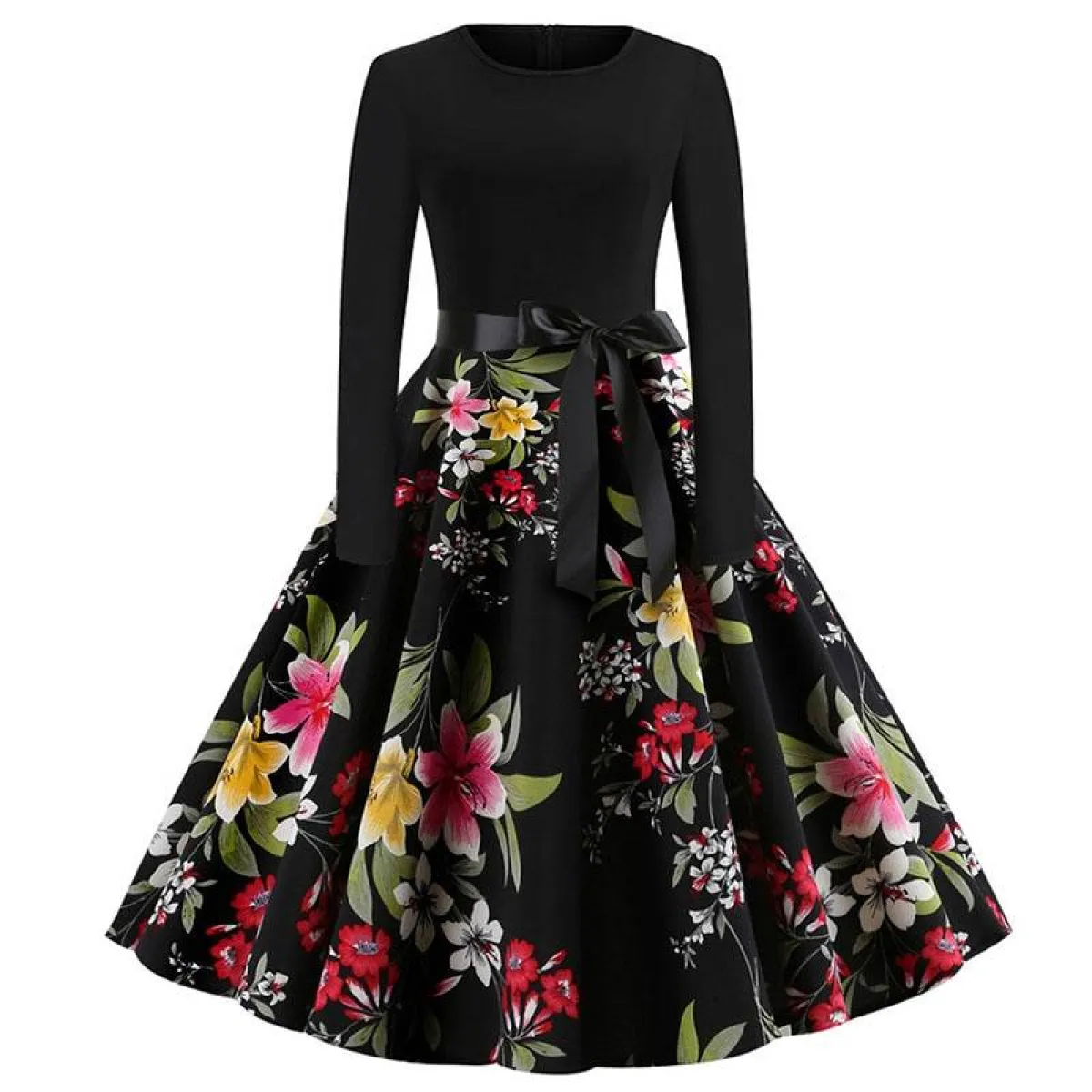 Women's Christmas Styled Swing Dress - Image 15