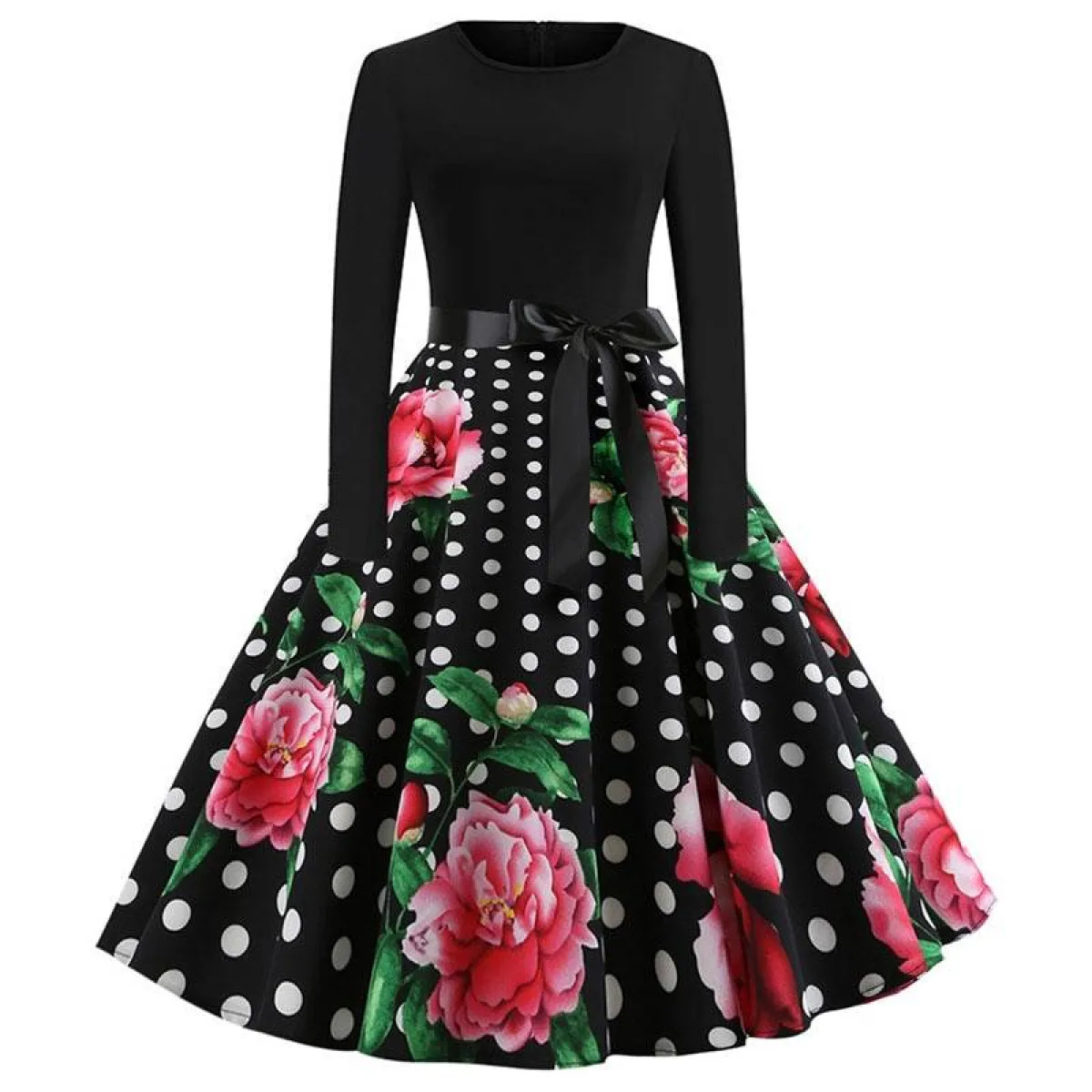 Women's Christmas Styled Swing Dress - Image 17