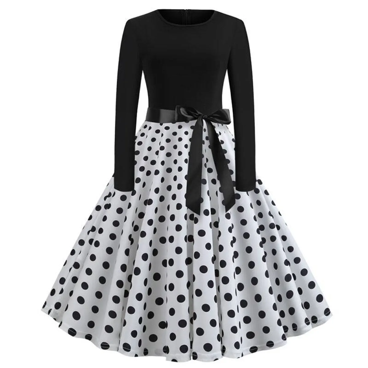 Women's Christmas Styled Swing Dress - Image 19