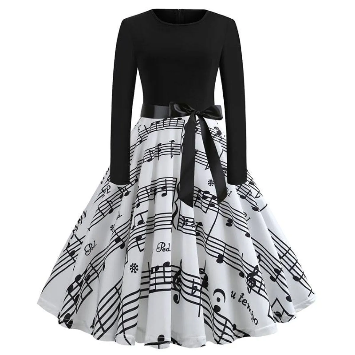 Women's Christmas Styled Swing Dress - Image 22