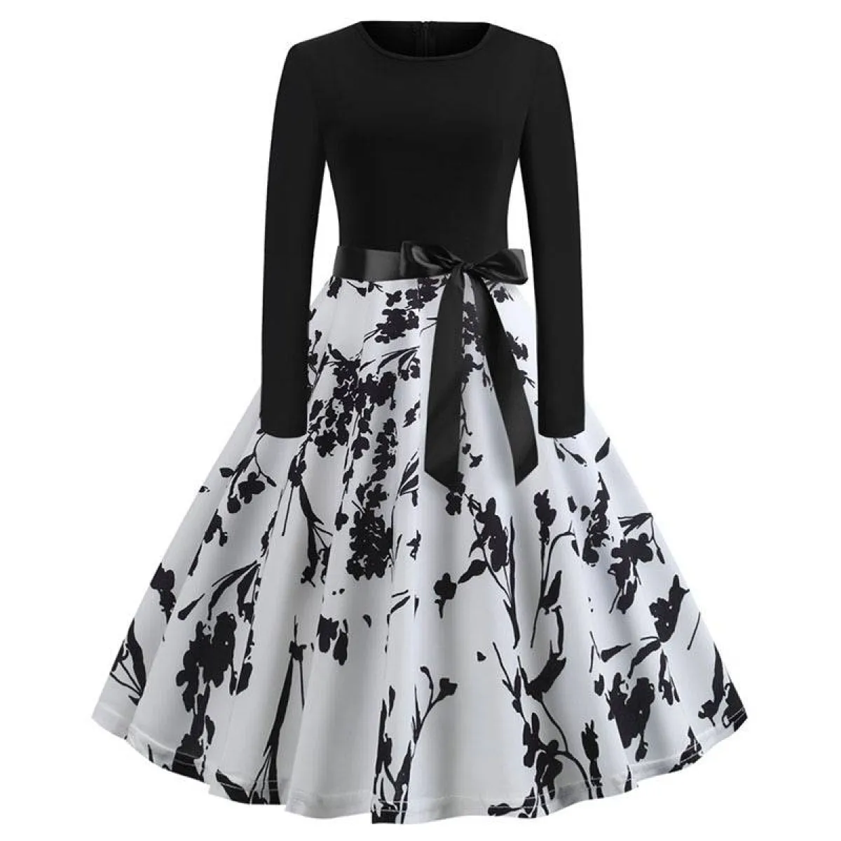 Women's Christmas Styled Swing Dress - Image 5