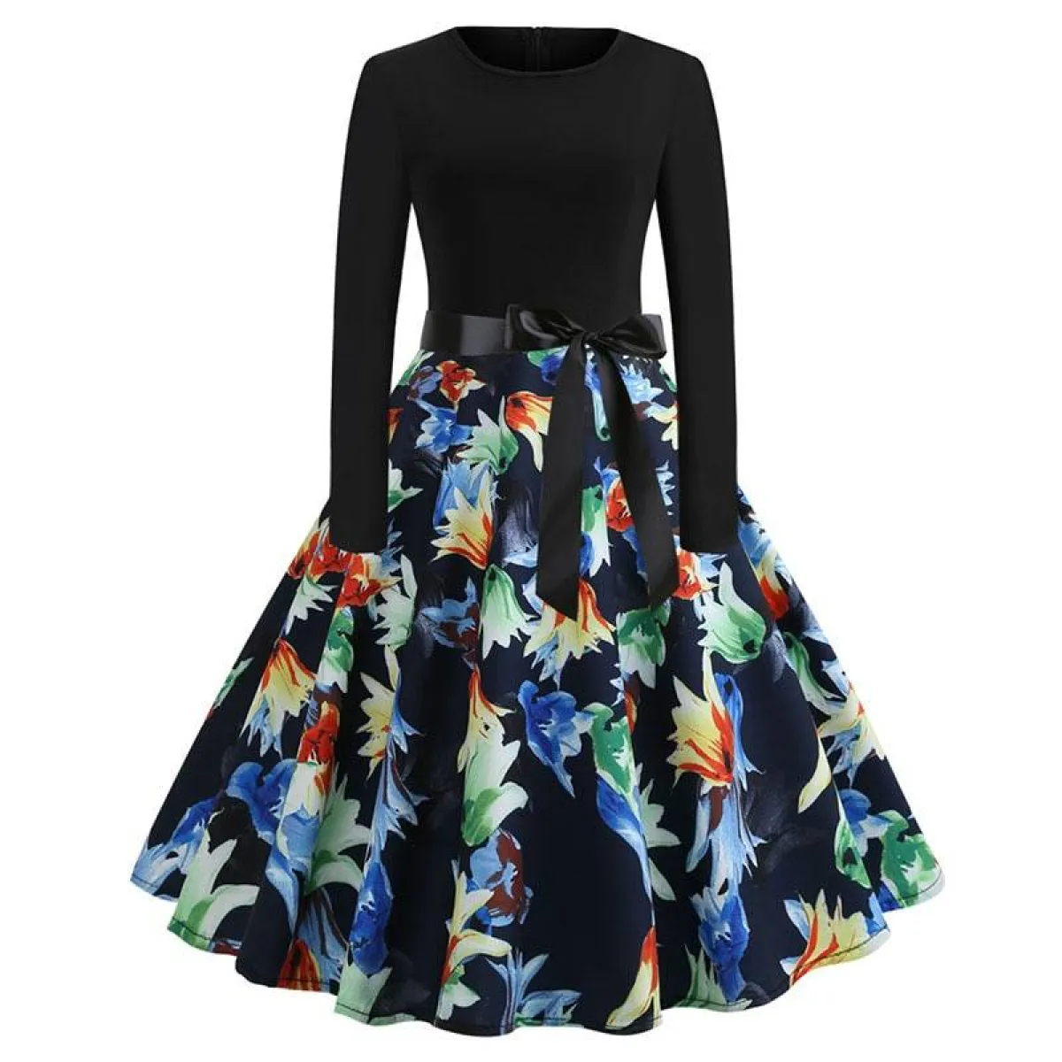 Women's Christmas Styled Swing Dress - Image 9