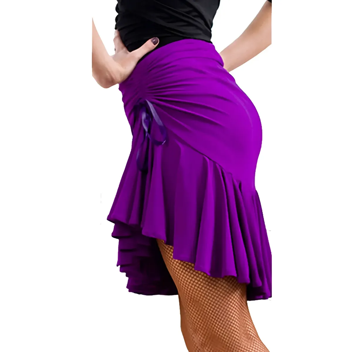 Women's Silk Latin Dance Skirts - Image 3